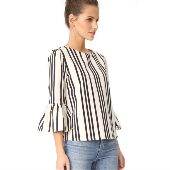 Alice + Olivia ‘Bernice’ variegated top - Picture 8 of 12